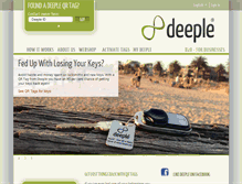 Tablet Screenshot of deeple.com