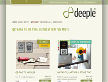 Tablet Screenshot of dkshop.deeple.com